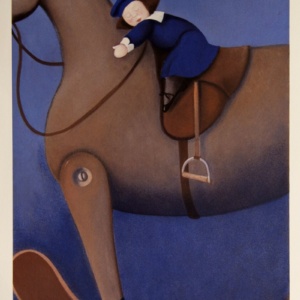 Girl on a rocking horse | Marta Czok